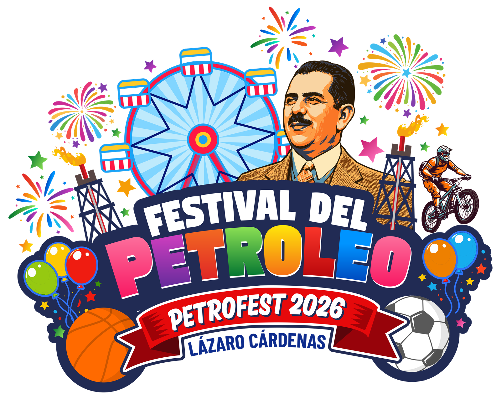Logo Oficial PETROFEST 2026